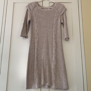 ZARA cable knit dress